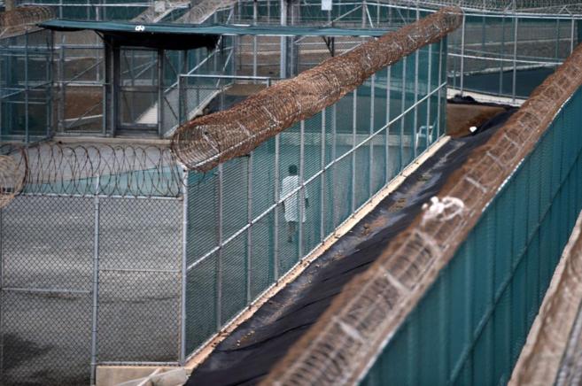 Imagen de archivo del campo 6 del campamento de Guantánamo, en suelo cubano