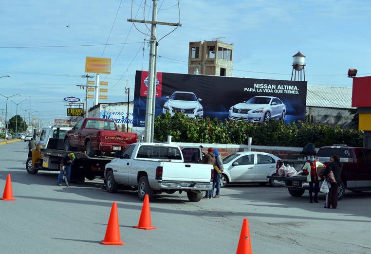 Decomiso de autos extranjeros en Coahuila.