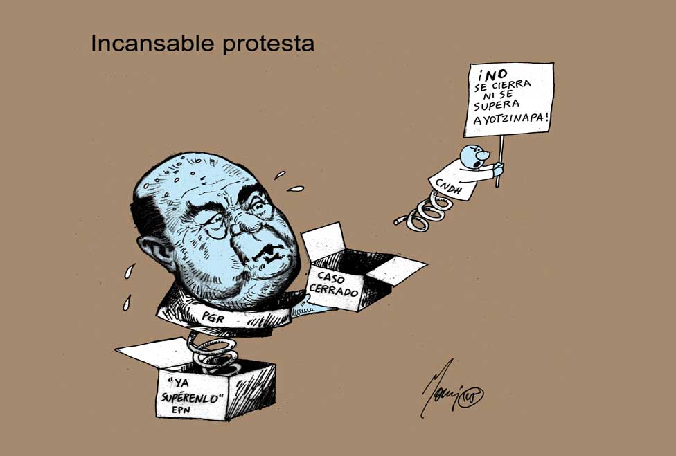 INCANSABLE PROTESTA