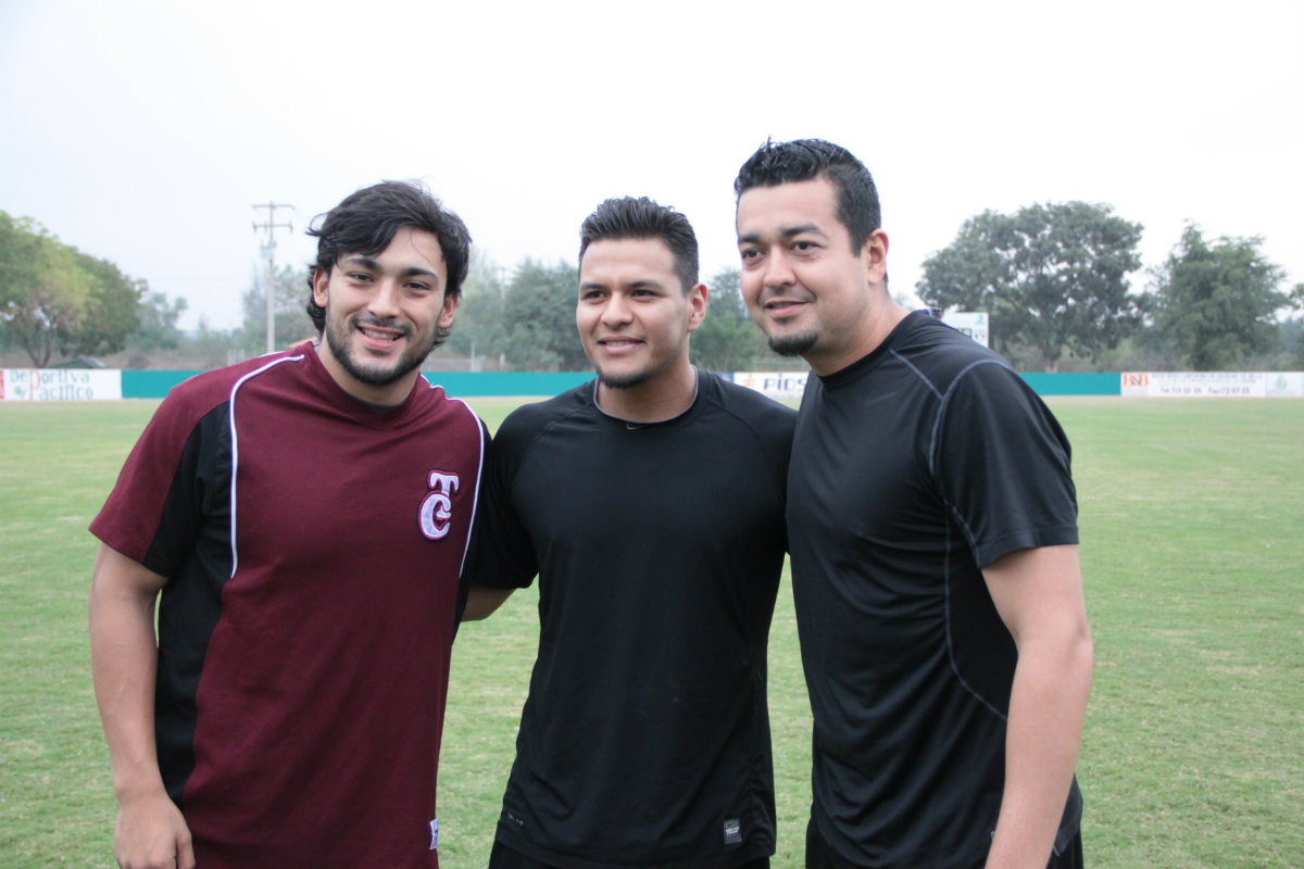 Julián Arballo, Manny Rodríguez y Salvador Delgadillo, reportaron hoy al entrenamiento