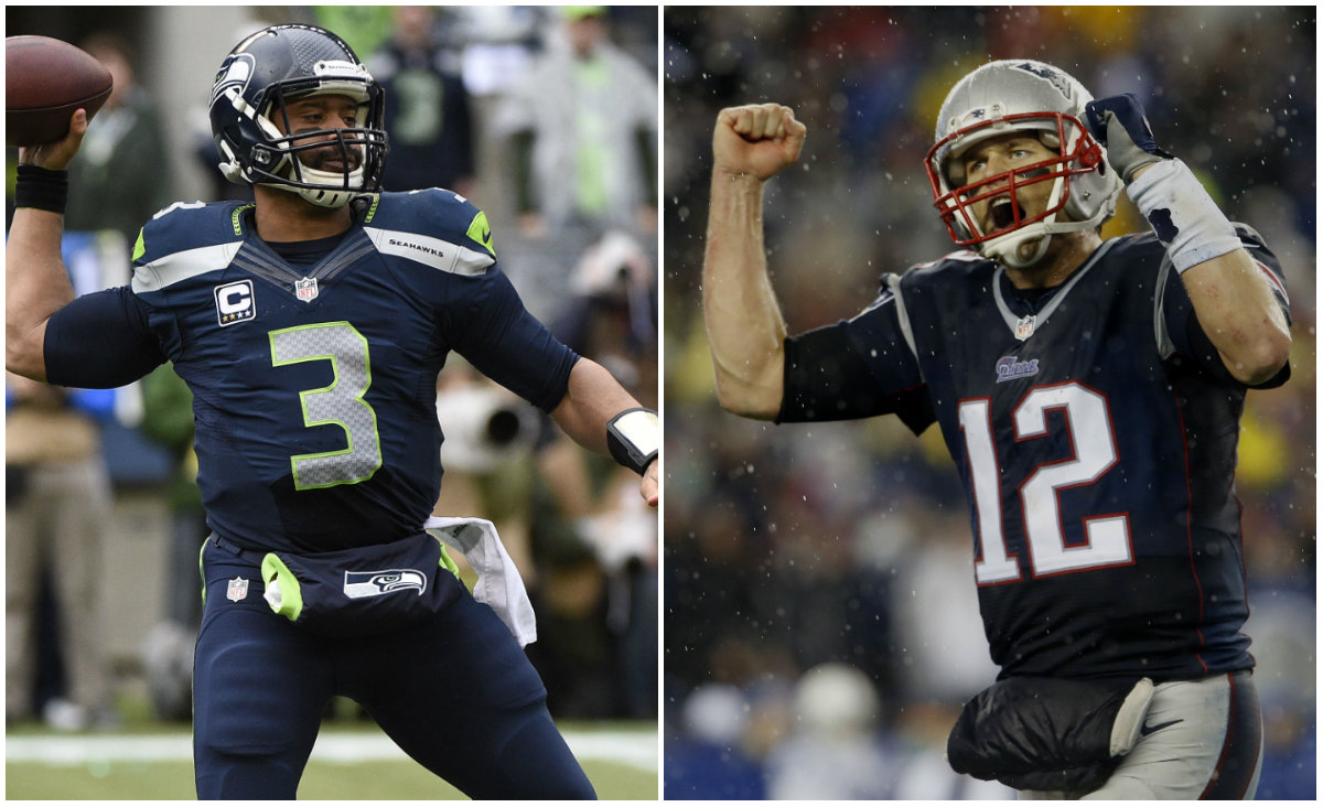 Tom Brady vs. Russell Wilson  