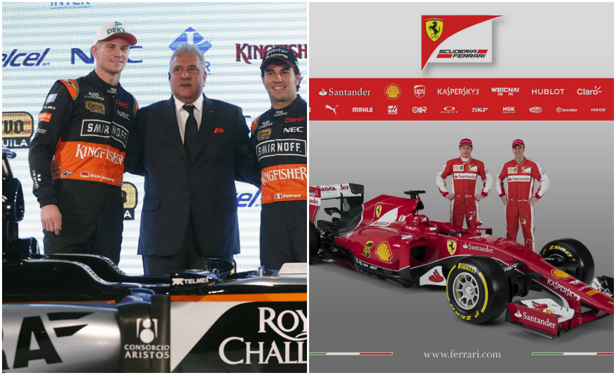 Presentación de monoplazas de Force India y Ferrari 