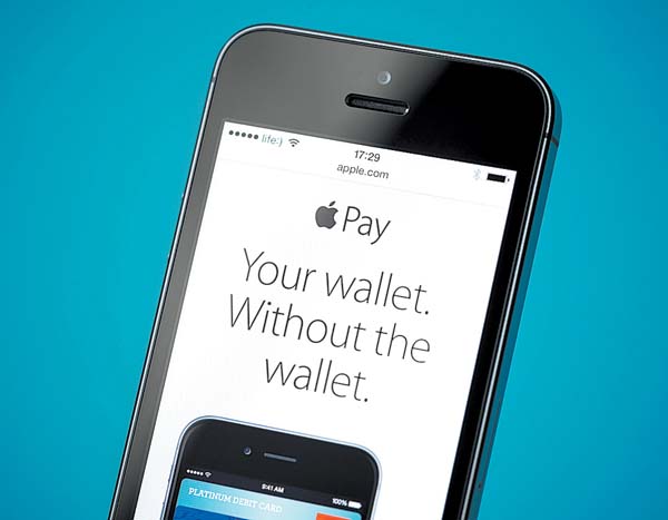 La aplicación de pagos en el iPhone 6. 