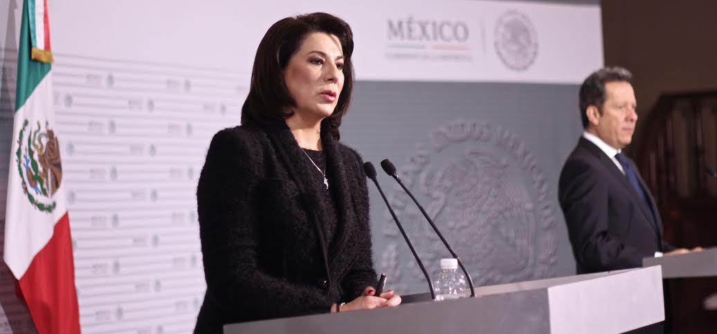 La titular de Profeco, Lorena Martínez.