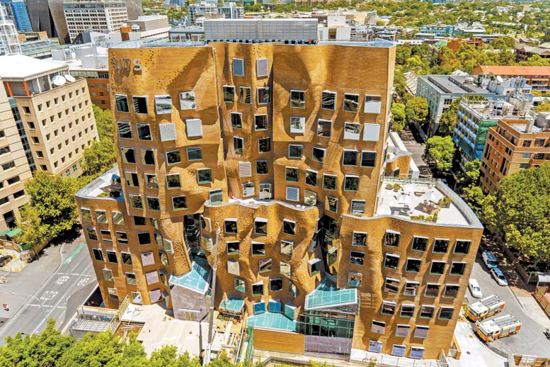 Construcción inspirada en la estructura de “una casa del árbol”.