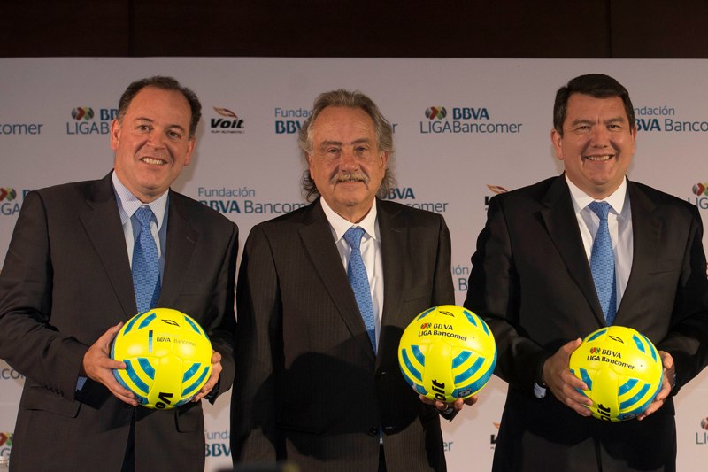 Decio de María en la presentación de la Liga MX 
