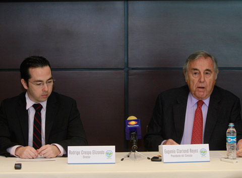 Eugenio Clariond Reyes-Retana, presidente del Fondo de Agua Metropolitana de Monterrey.