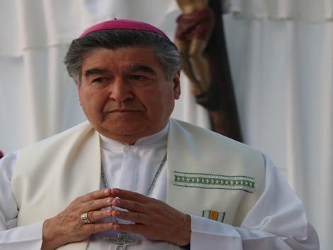 El obispo de la diócesis de San Cristóbal de las Casas, Felipe Arizmendi Esquivel.