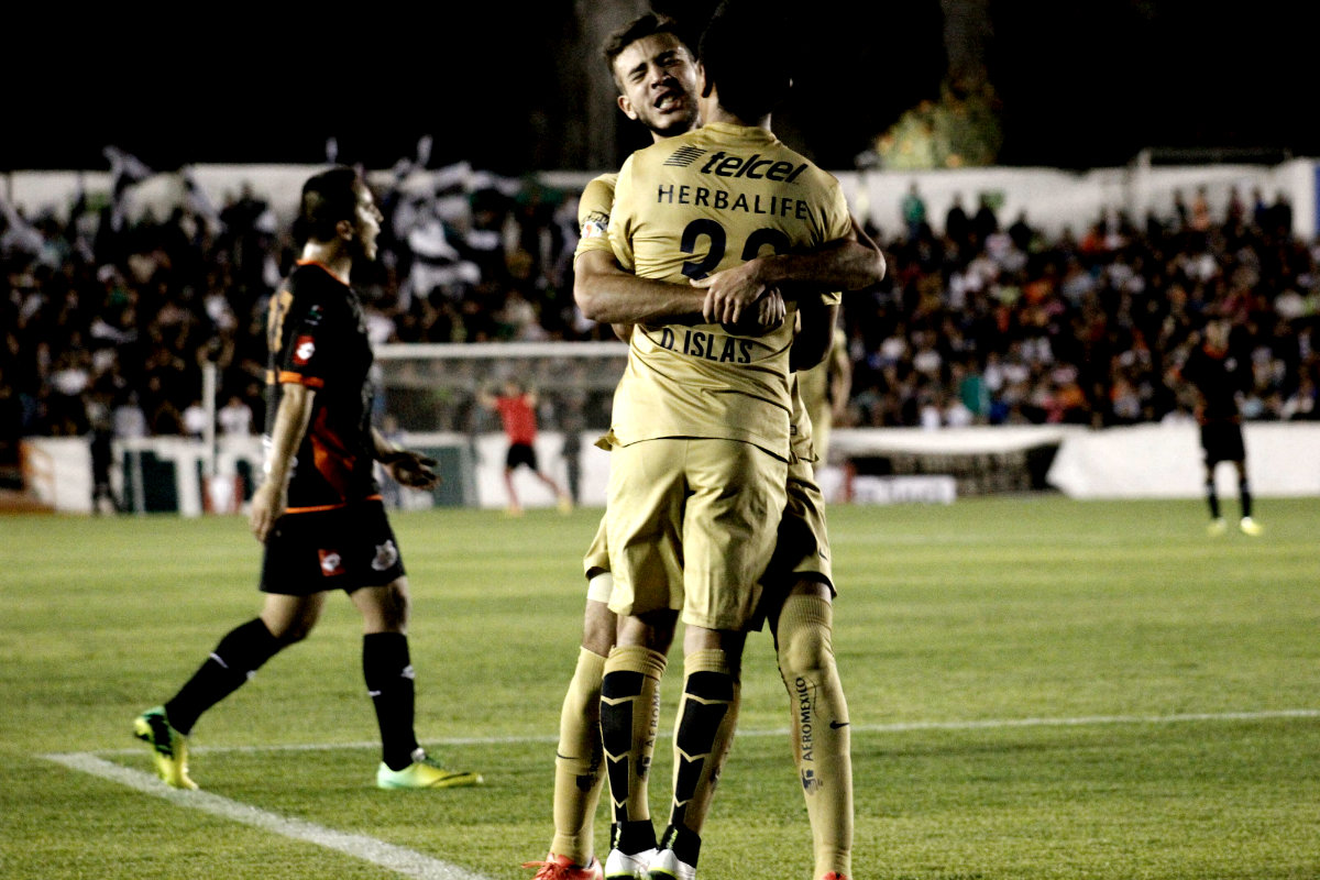 Pumas le pega a Alebrijes en la Copa MX