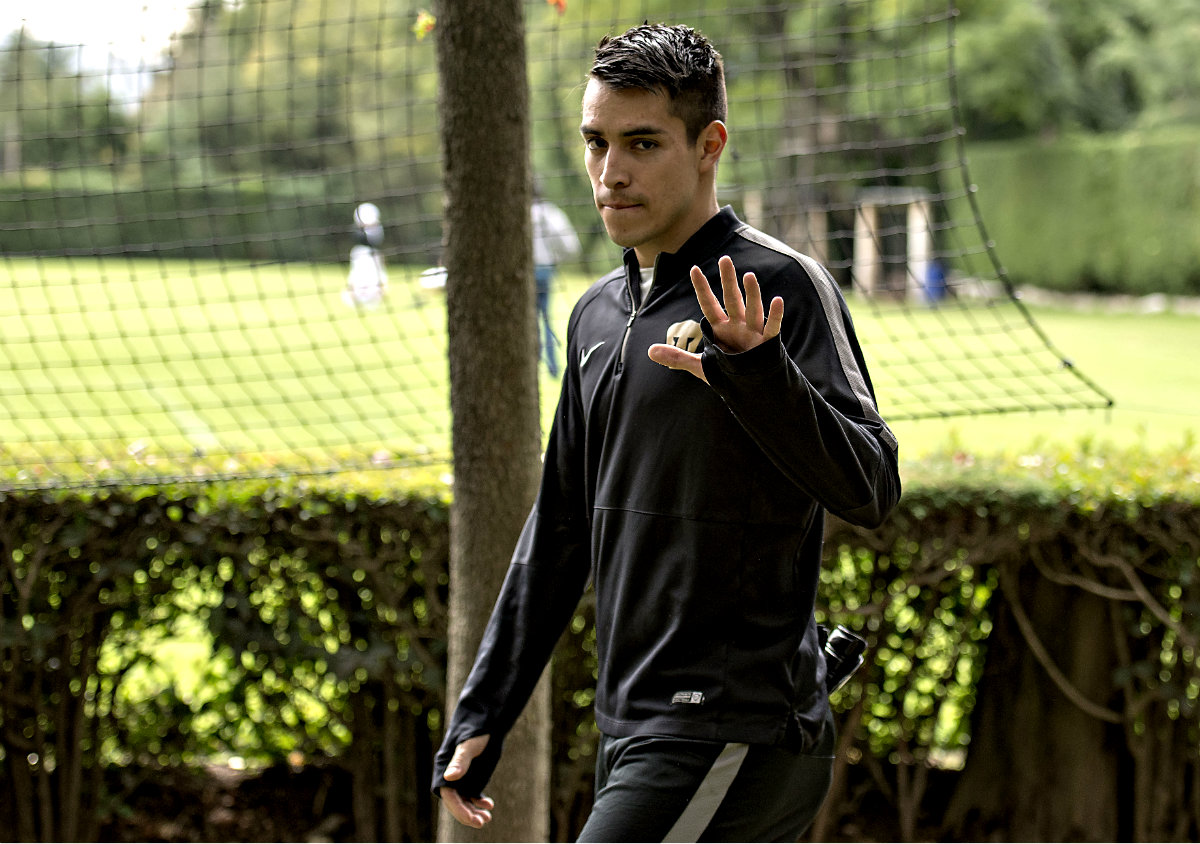 Alfredo Saldívar, portero de Pumas 