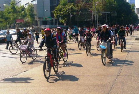 Este año aumentará la red de ciclovías con la construcción de 13.2 kilómetros, en las avenidas Revolución y Patriotismo, así como en Buenavista, infor