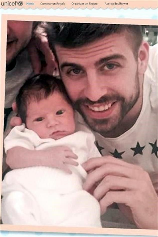 Gerard y el pequeño Sasha. 