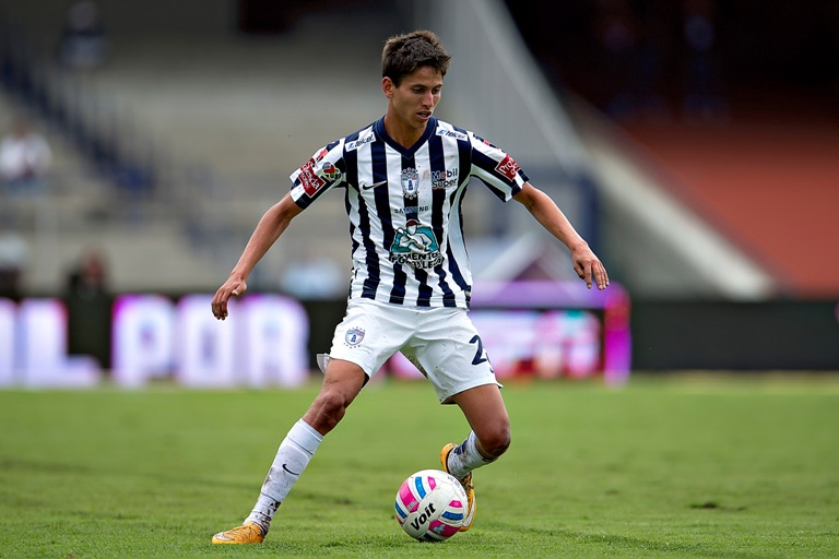 Jurgen Damm, jugador de los Tuzos del Pachuca