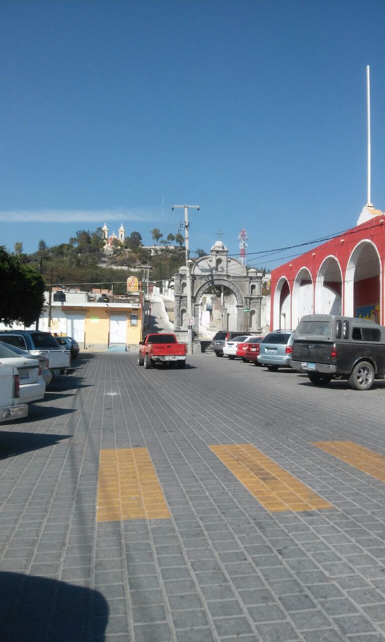 La comandancia de la Policía Municipal de Tlacotepec de Benito Juárez en Puebla.