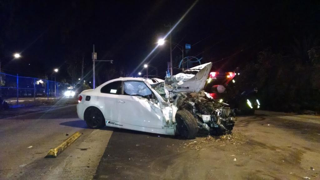 El incidente ocurrió durante la madrugada.