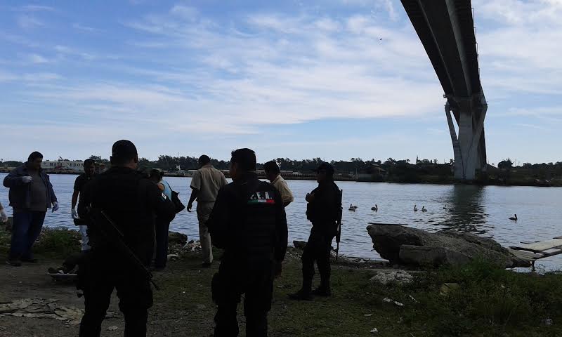 ´Pesca´cuerpo de persona sin vida en el Pánuco.