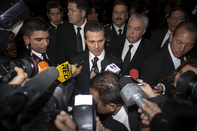 Enrique Peña Nieto dio sus condolencias a la familia de Mario Vázquez Raña