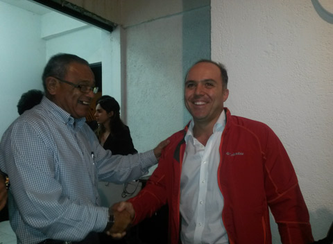 Bernardo Bichara, precandidato del PRI a la alcaldía de San Pedro. 