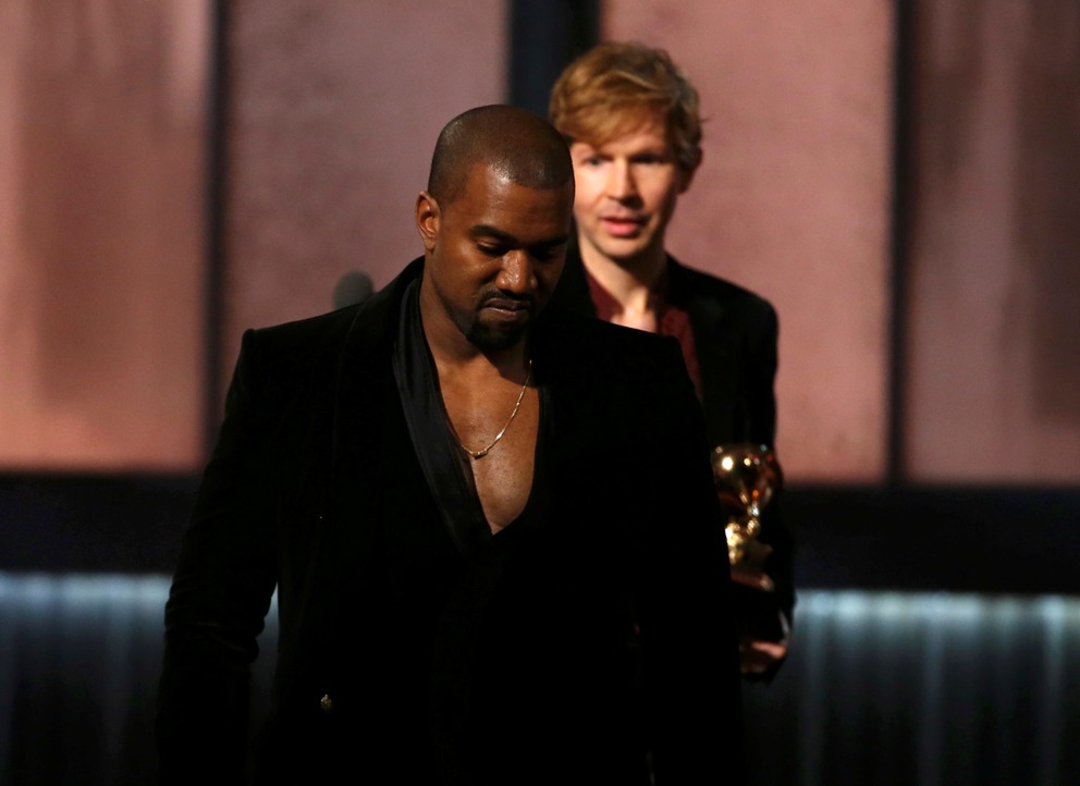 Kanye West subió un momento al escenario. 