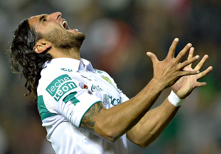 Martín Bravo, atacante de León
