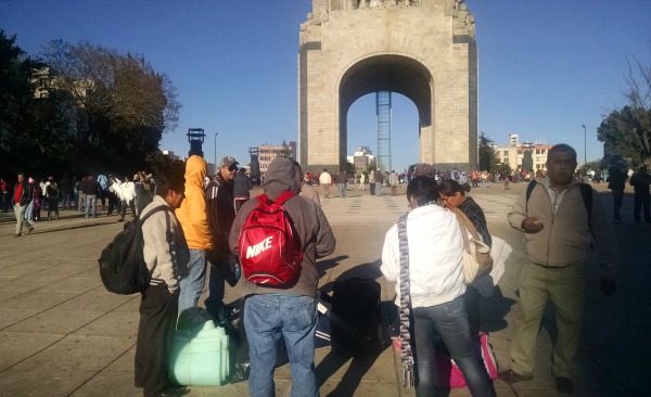 El secretario de la sección 22 del la CNTE, Francisco Villalobos, dijo que esperarán la llegada de todos los docentes para acordar si realizan un plan