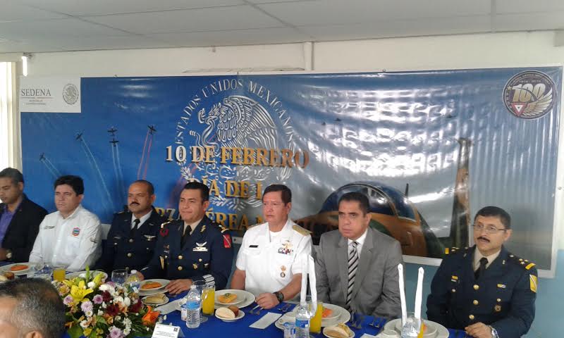 Conmemoración del 100 aniversario de la Fuerza Aérea Mexicana.