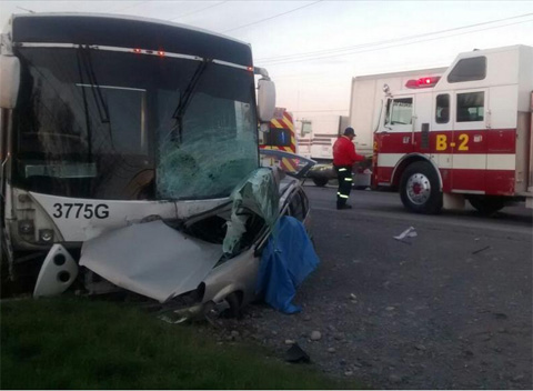 El trágico percance ocurrió a la altura del kilómetro 25+800.