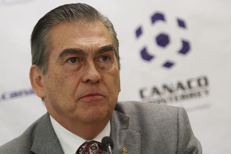 Julio César Cantú, presidente del organismo a nivel local.