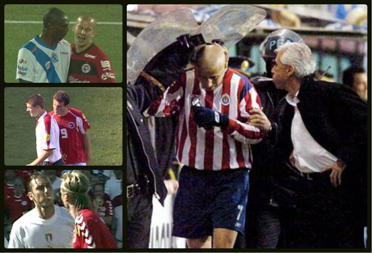 Memorables 'escupitajos' a través de la historia del futbol 