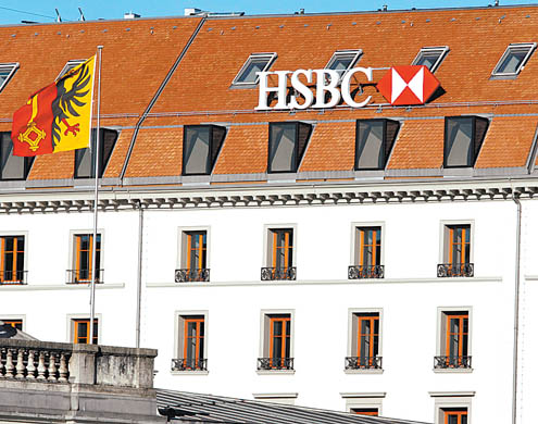 Sucursal suiza de la institución financiera inglesa. 