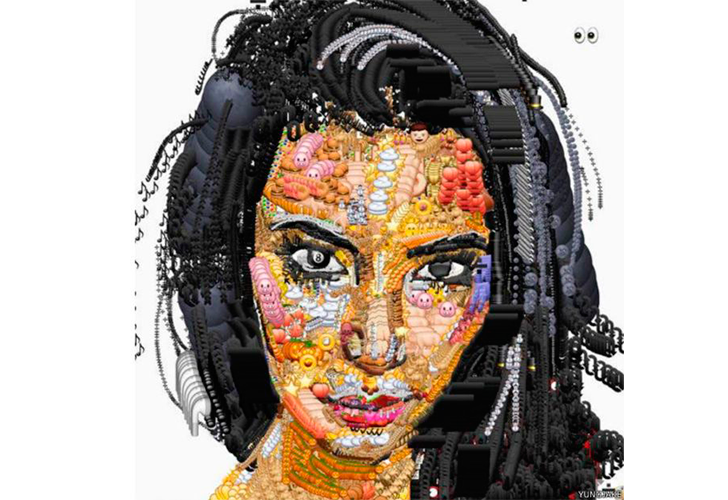 Kim Kardashian.