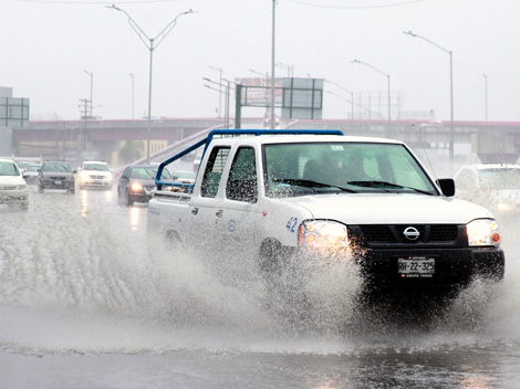 Las lluvias impiden que los trabajos se realicen, informó el municipio. 
