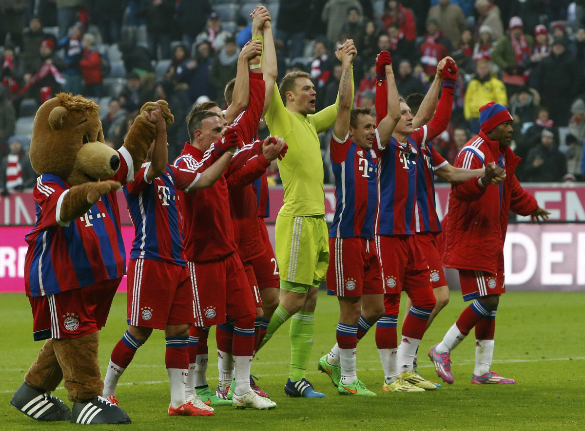 Bayern Munich aplastó al Hamburgo