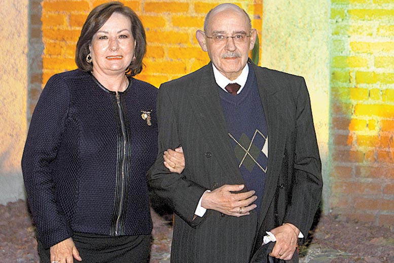 María Isabel Saldaña y Francisco Durán, los autores.