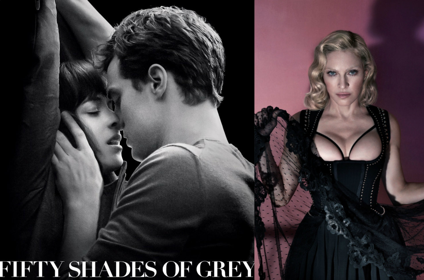 A la reina pop no le convenció '50 sombras de Grey'. 