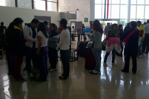 Aeropuertos y Servicios Auxiliares informó que se restablecieron las operaciones en el Aeropuerto Internacional de Puebla luego de que se limpió la pi