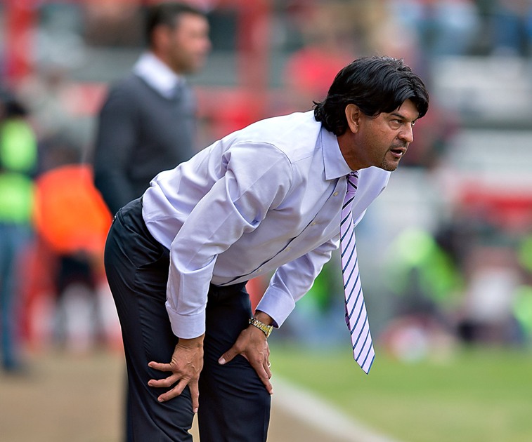 José Saturnino Cardozo, entrenador de Toluca. 