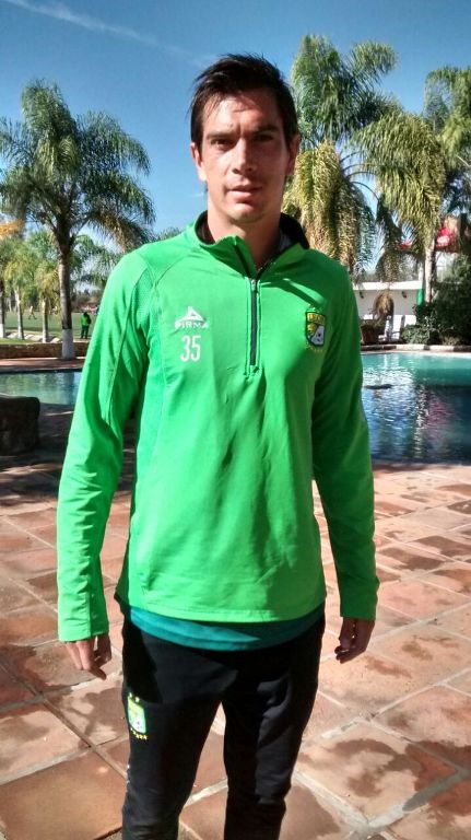 Ignacio González en el entrenamiento 
