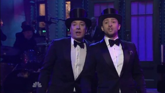 Jimmy Fallon y Justin Timberlake iniciaron con el programa especial. 