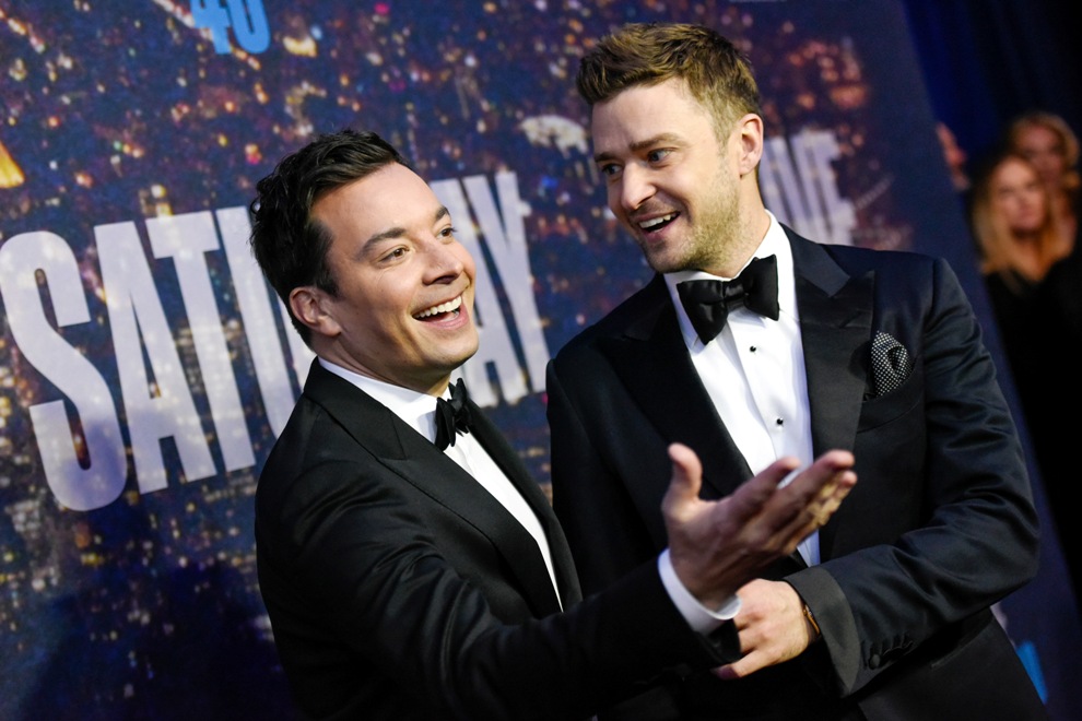 Jimmy Fallon y Justin Timberlake fueron parte de los invitados reunidos en la celebración. 