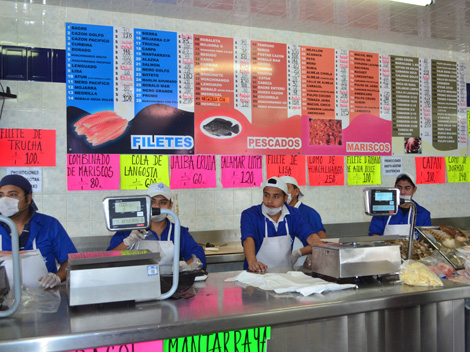 A diferencia del año pasado, los precios de los pescados y mariscos no mostraron un incremento considerable.