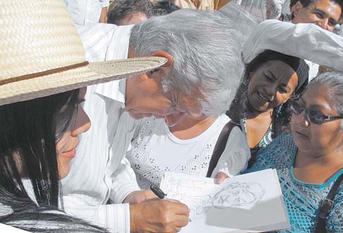 En Oaxaca, López Obrador había afirmado que las acusaciones contra Lavariega eran falsas.