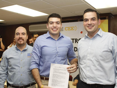 Baltazar Gilberto Martínez Ríos es el primer registrado. 