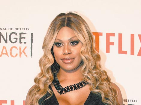 Laverne Cox, una de las protagonistas de la serie de Netflix "Orange is the New Black"