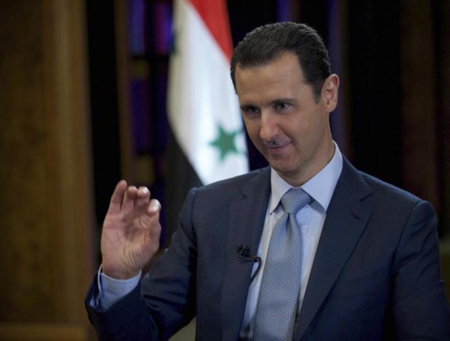 El presidente de Siria, Bashar al Asad, en una reciente entrevista con la televisora británica BBC