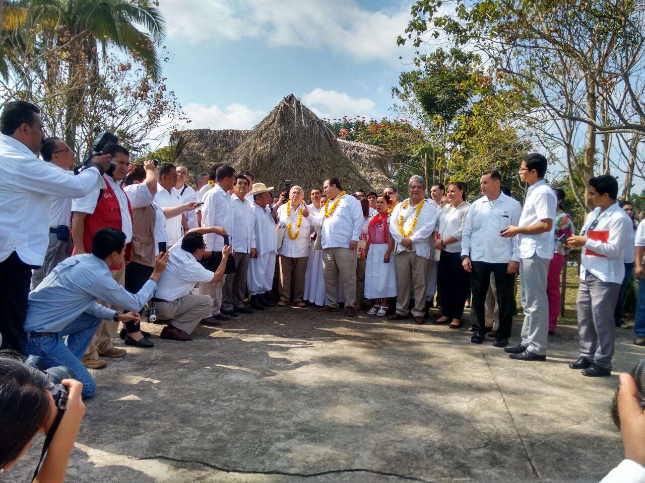 El evento en Veracruz por el Día Internacional de la lengua materna.