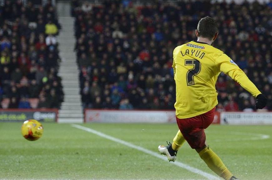 Miguel Layún, jugador del Watford de Inglaterra 