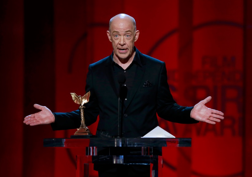 J. K. Simmons  obtuvo el premio como Mejor Actor de reparto, por 'Whiplash'.