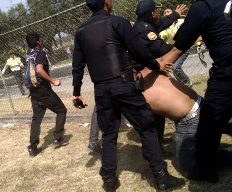 Entre los detenidos está un aficionado de los Pumas 