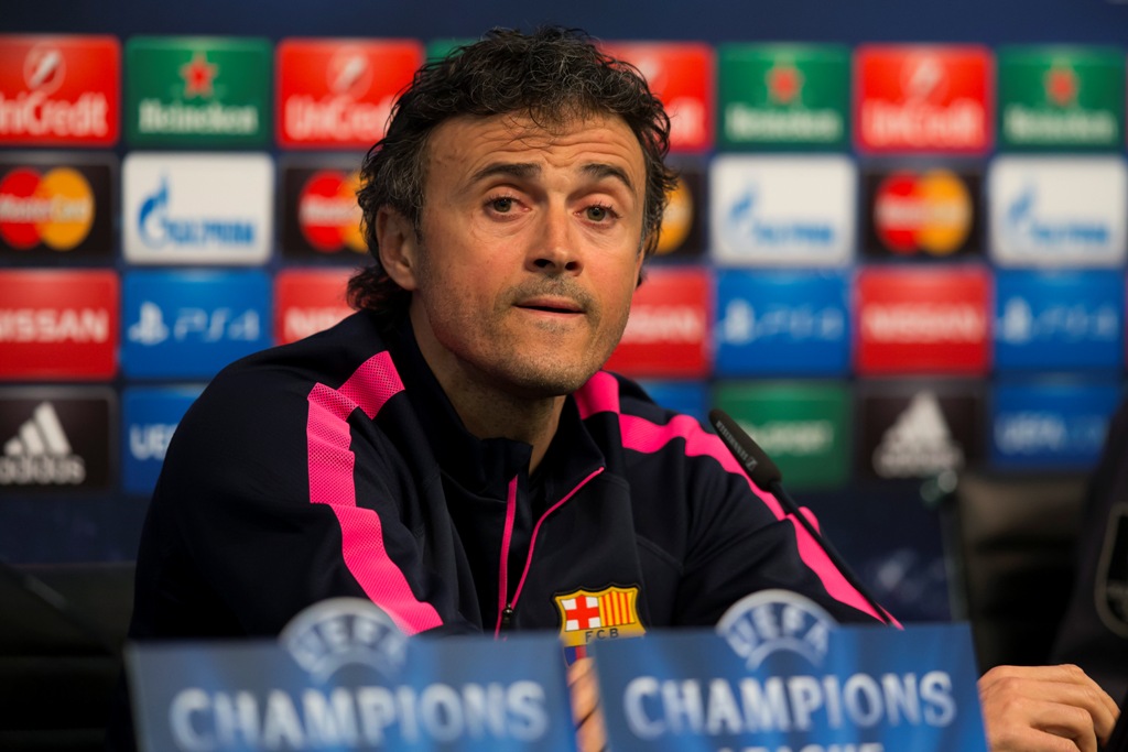 Luis Enrique, DT del Barcelona 